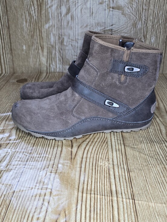 Merrell Women\'s Haven Duo Brown Suede Side Zip Ankle Boots Size 8.5 main image 9